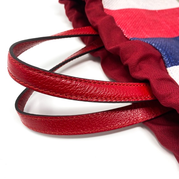 GUCCI Sylvie Print Drawstring Backpack - Picture 6 of 16